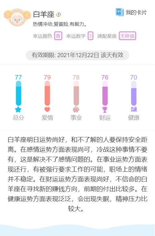 星座今日運(yùn)勢(shì)721